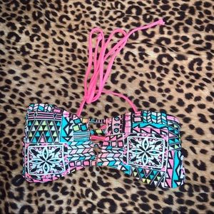 Hollister Print Bikini Top